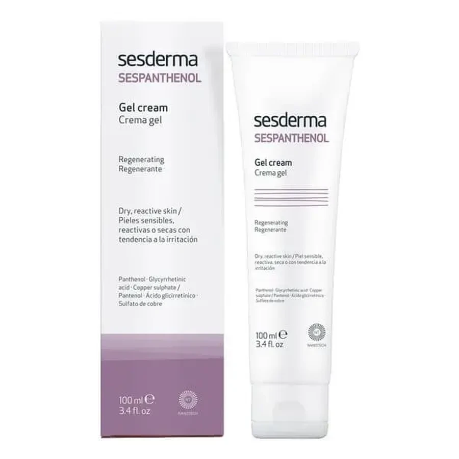 Sesderma Sespanthenol, крем-гель, восстанавливающий, 100 мл: цены и характеристики
