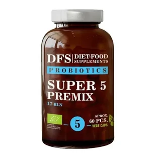 Diet-Food Supplements Пробіотик № 5 Bio Super 5 Premix, капсули, 60 шт.