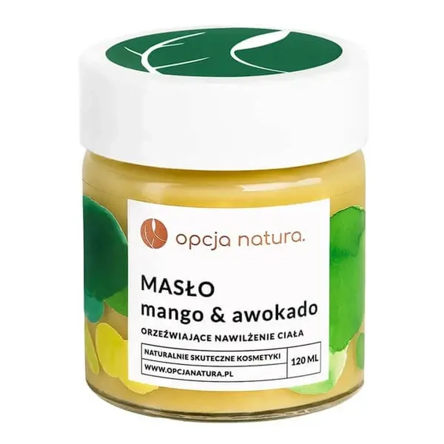 Opcja Natura, масло для тела, «Манго и авокадо», 120 мл: цены и характеристики