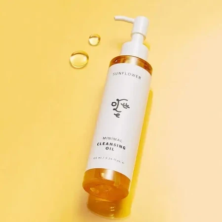 Ottie Sunflower Minimal Cleansing Oil, очищувальна олія для обличчя з соняшниковою олією, 155 мл: ціни та характеристики