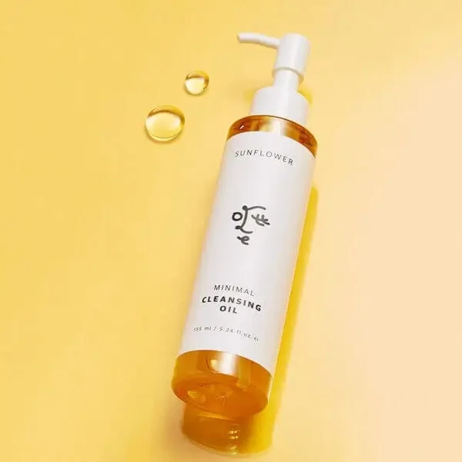 Ottie Sunflower Minimal Cleansing Oil, очищувальна олія для обличчя з соняшниковою олією, 155 мл: ціни та характеристики