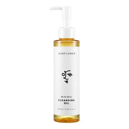 Ottie Sunflower Minimal Cleansing Oil, очищувальна олія для обличчя з соняшниковою олією, 155 мл: ціни та характеристики