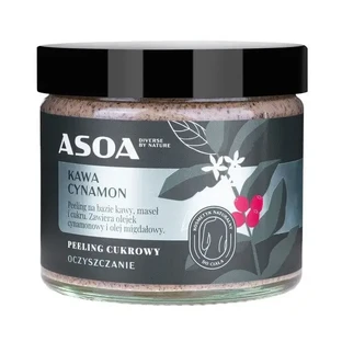 Asoa, сахарно-кофейный скраб «Кофе и корица», 250 мл