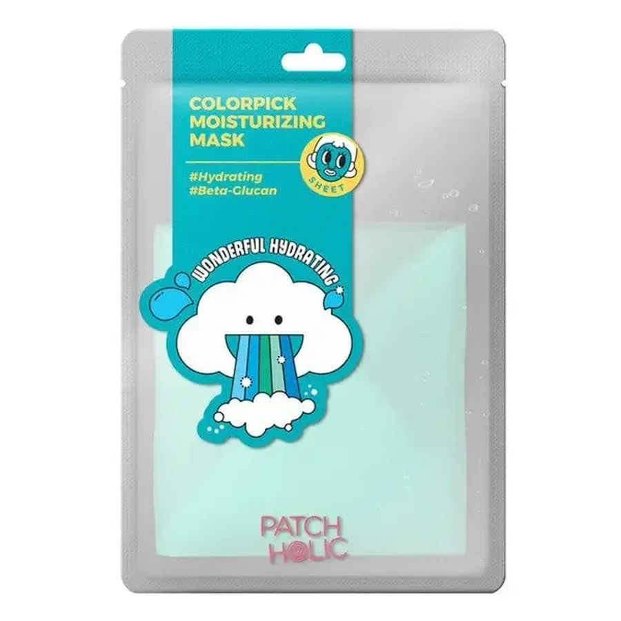 Patch Holic Colorpick, зволожуюча маска з бета-глюканом та гіалуроновим комплексом, 20 мл: ціни та характеристики