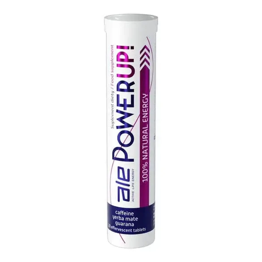 ALE PowerUp, шипучі таблетки, смак лісових ягід, 20 шт.: ціни та характеристики