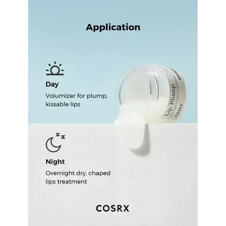 Cosrx Refresh AHA/BHA Vitamin C Lip Plumper, бальзам для губ с эффектом увеличения объёма, 20 г: цены и характеристики
