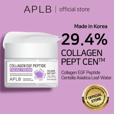 APLB Collagen EGF Peptide Facial Cream, укрепляющий крем для лица с коллагеном и пептидами EGF, 55 мл: цены и характеристики