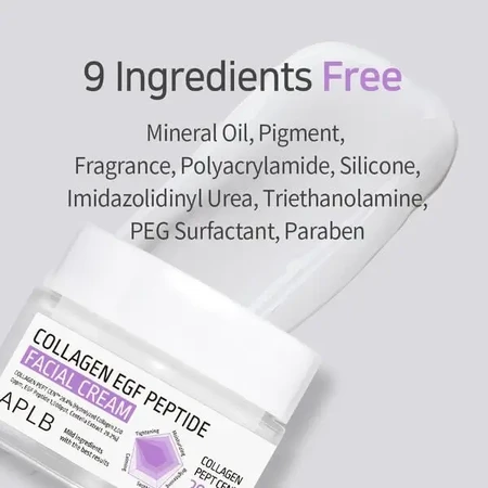 APLB Collagen EGF Peptide Facial Cream, укрепляющий крем для лица с коллагеном и пептидами EGF, 55 мл: цены и характеристики