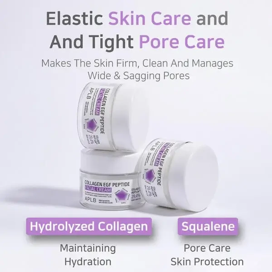 APLB Collagen EGF Peptide Facial Cream, укрепляющий крем для лица с коллагеном и пептидами EGF, 55 мл: цены и характеристики