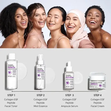 APLB Collagen EGF Peptide Facial Cream, укрепляющий крем для лица с коллагеном и пептидами EGF, 55 мл: цены и характеристики