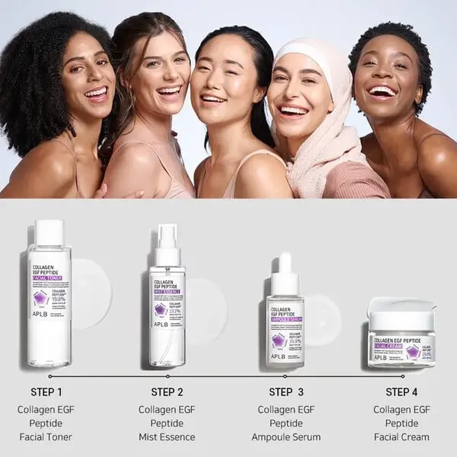 APLB Collagen EGF Peptide Facial Cream, укрепляющий крем для лица с коллагеном и пептидами EGF, 55 мл: цены и характеристики