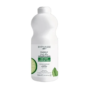 Byphasse Family Fresh Delice, шампунь для нормальных и жирных волос, зеленый чай и лайм, 750 мл
