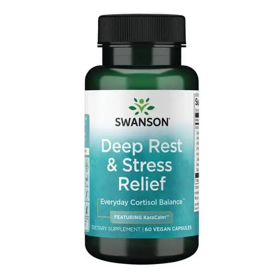 Swanson Deep Rest and Stress Relief з KaraCalm, капсули, 60 шт.: ціни та характеристики