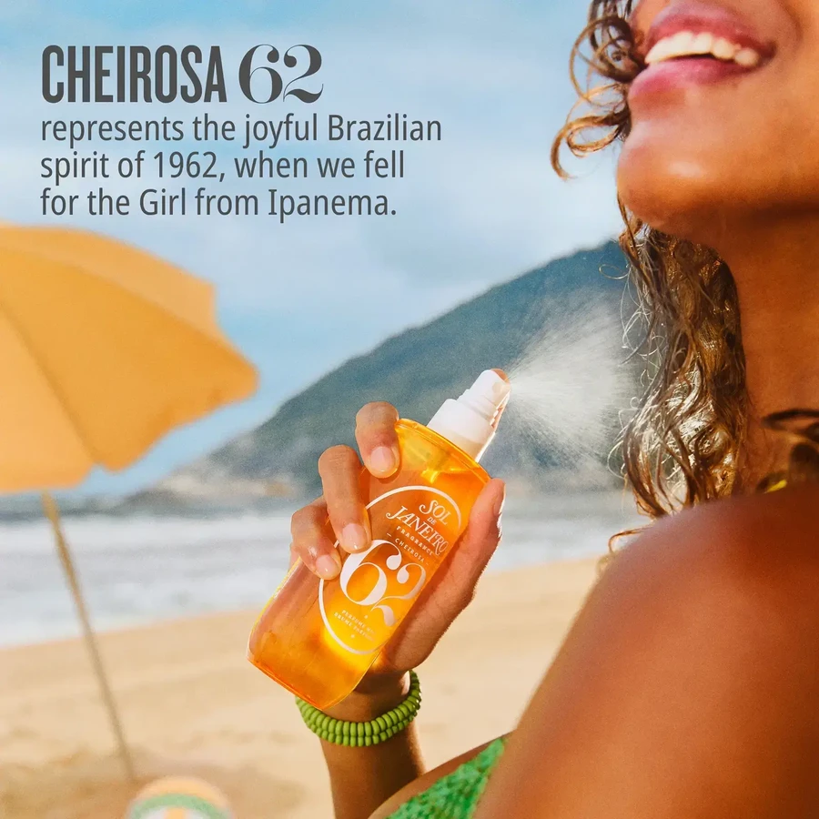 Sol de Janeiro, ароматизований спрей для тіла Brazilian Crush Cheirosa 62, 240 мл: ціни та характеристики