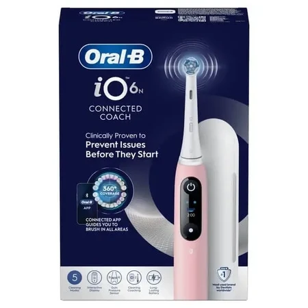 Oral-B iO 6N, електрична зубна щітка, Pink Sand, 1 шт.: ціни та характеристики