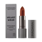 Madara Velvet Matte Cream Lipstick, матовая помада с атласным финишем, оттенок «Magma», 3,8 г: цены и характеристики
