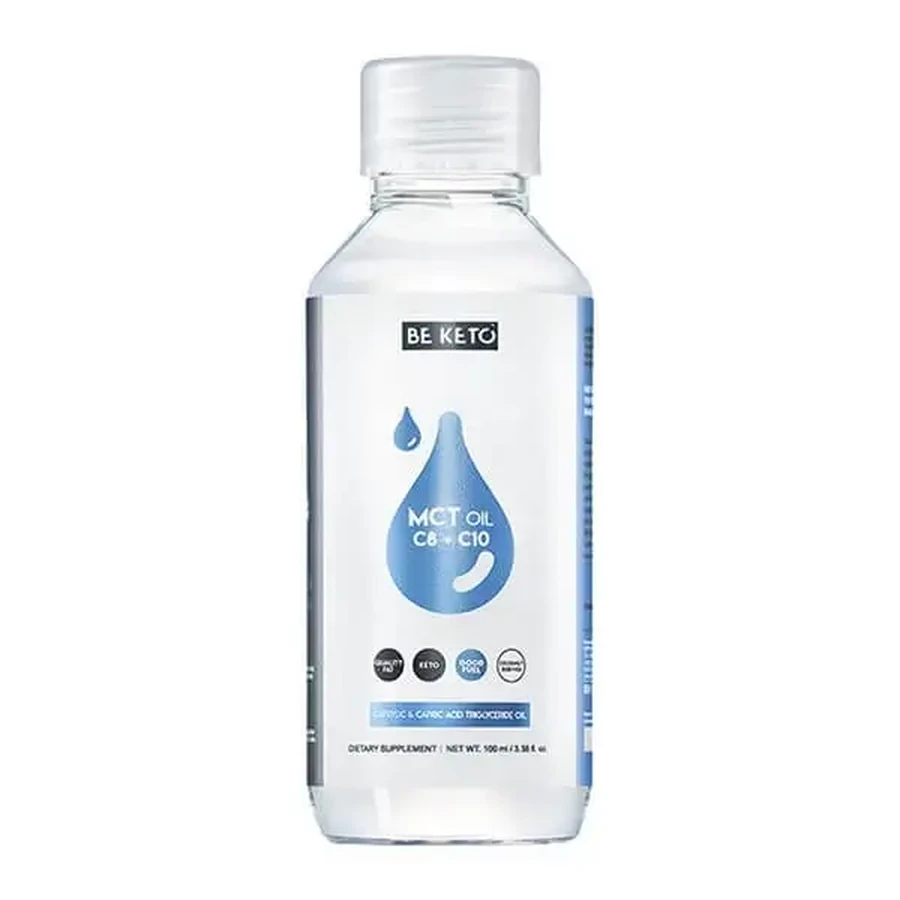 BeKeto, жидкое масло MCT, C8+C10, 100 мл: цены и характеристики