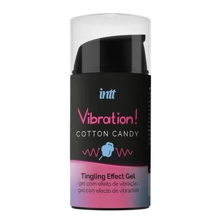 Intt Vibration! Cotton Candy, стимулюючий гель, 15 мл: ціни та характеристики