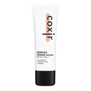 Coxir Brown Rice Ceramide Sun Screen, легкий сонцезахисний крем SPF 50+, 50 мл