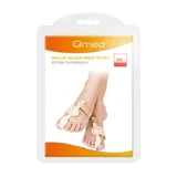 Qmed Hallux Valgus Night Splint, шина Томсена для лікування бурситу великого пальця стопи, бежева, 1 пара