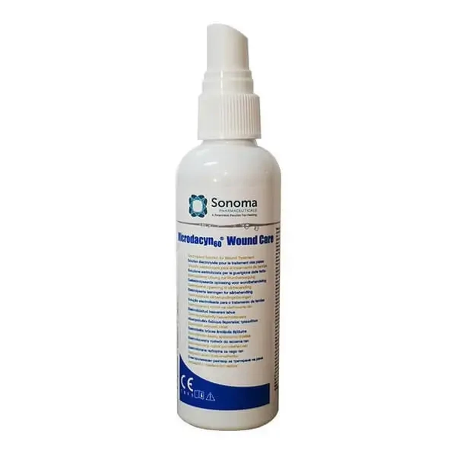 Microdacyn60 Wound Care, раствор для промывания и дезинфекции ран, спрей, 100 мл: цены и характеристики
