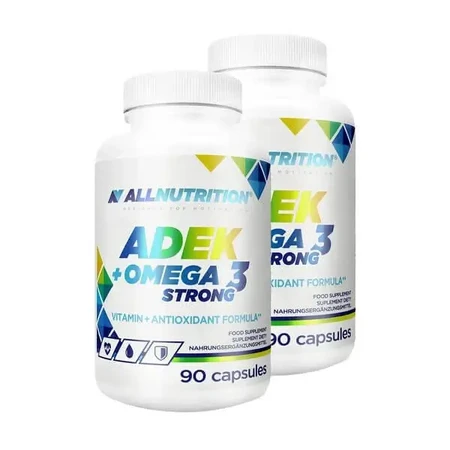 Набор из 2 упаковок Allnutrition ADEK + Omega 3 Strong, капсулы, 90 шт.: цены и характеристики