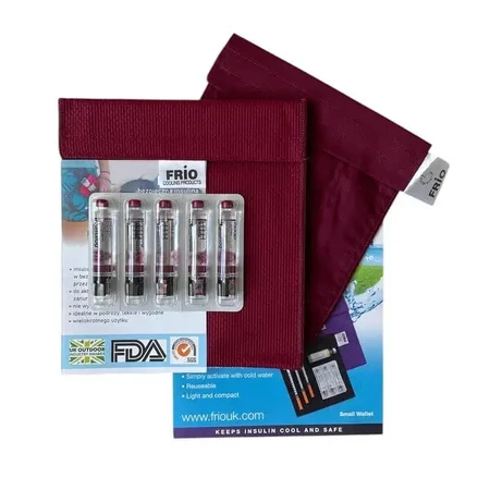 Frio Small, термочехол для хранения инсулина, бордовый, 1 шт.: цены и характеристики