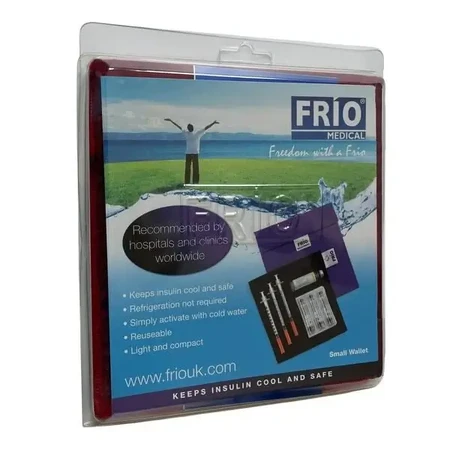 Frio Small, термочехол для хранения инсулина, бордовый, 1 шт.: цены и характеристики