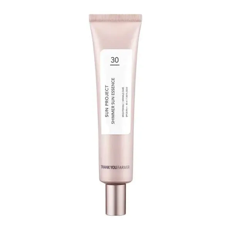 Thank You Farmer, сонцезахисна есенція SPF 30, зволожуюча та освітлююча, 40 мл: ціни та характеристики