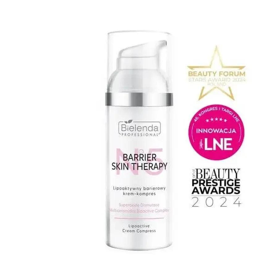 Bielenda Professional Barrier Skin Therapy, липоактивный барьерный крем-компресс, 50 мл: цены и характеристики