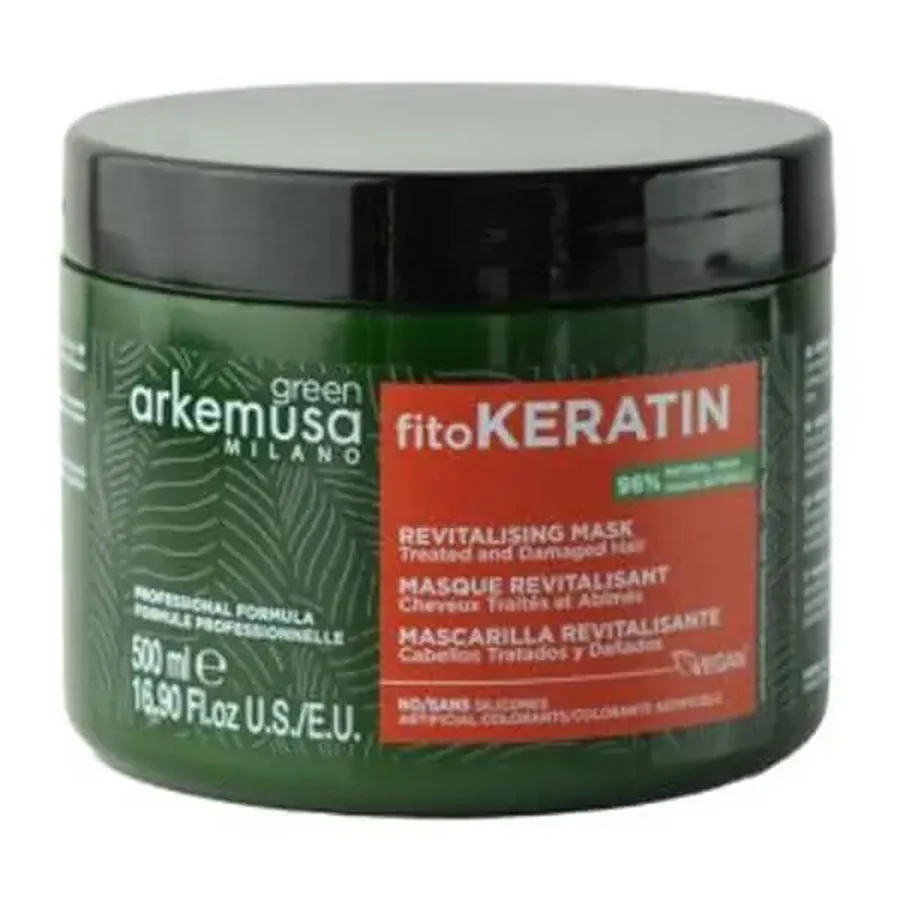 Green Arkemusa Milano FitoKeratin, восстанавливающая маска для волос, 500 мл: цены и характеристики