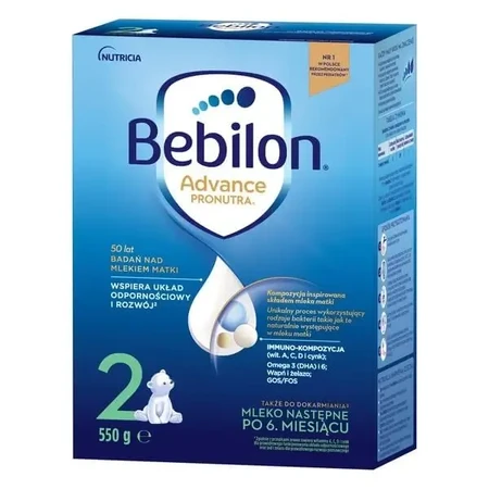 Bebilon 2 Advance Pronutra, молочная смесь для детей старше 6 месяцев, порошок, 550 г: цены и характеристики