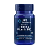 Life Extension BioActive Folate &amp; Vitamin B12, капсулы, 90 шт.