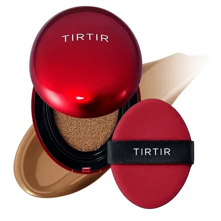 Tirtir, Mask Fit Red Cushion Mini, тональный крем, 43N Deep Cocoa, 4,5 г: цены и характеристики