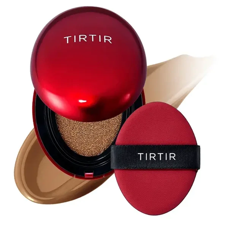 Tirtir, Mask Fit Red Cushion Mini, тональный крем, 43N Deep Cocoa, 4,5 г: цены и характеристики