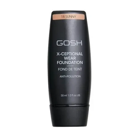 Gosh X-Ceptional Wear, долговечная тональная основа, оттенок 18 Sunny, 35 мл: цены и характеристики