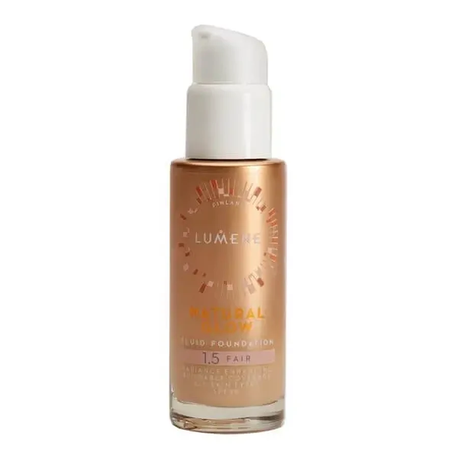 Lumene Natural Glow, тональный крем с эффектом сияния SPF 20, оттенок 1,5 Fair, 30 мл: цены и характеристики