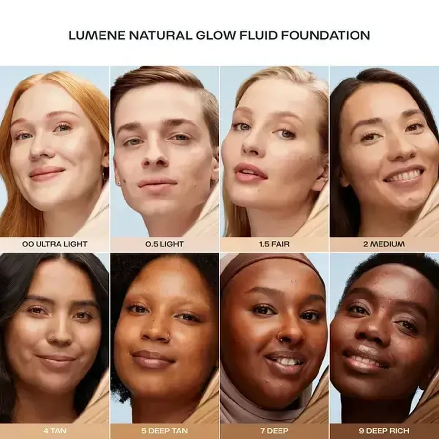 Lumene Natural Glow, тональний крем із ефектом сяйва SPF 20, відтінок 5 Deep Tan, 30 мл: ціни та характеристики
