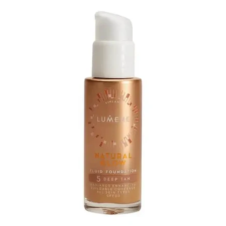 Lumene Natural Glow, тональний крем із ефектом сяйва SPF 20, відтінок 5 Deep Tan, 30 мл: ціни та характеристики