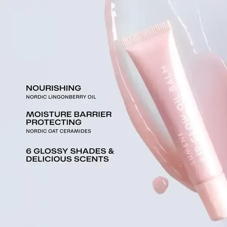 Lumene Lip Glow Oil Balm, доглядовий блиск для губ з олією, 1 Sugar, 10 мл: ціни та характеристики