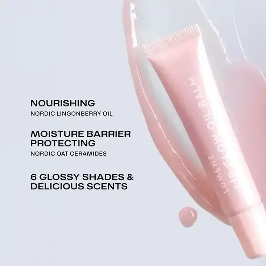 Lumene Lip Glow Oil Balm, доглядовий блиск для губ з олією, 1 Sugar, 10 мл: ціни та характеристики