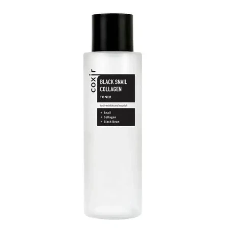 Coxir Black Snail Collagen, восстанавливающий тоник с муцином улитки и коллагеном, 150 мл: цены и характеристики