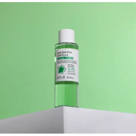 APLB AHA BHA PHA Centella Facial Toner, очищающий тоник для лица с кислотами и центеллой, 160 мл: цены и характеристики