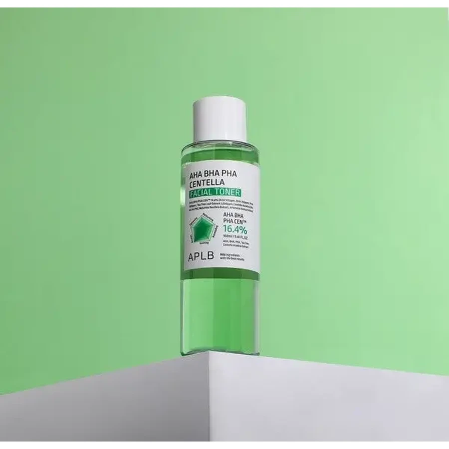 APLB AHA BHA PHA Centella Facial Toner, очищающий тоник для лица с кислотами и центеллой, 160 мл: цены и характеристики