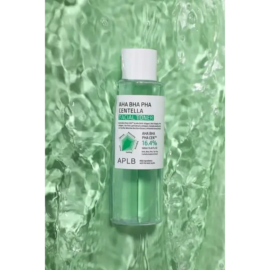 APLB AHA BHA PHA Centella Facial Toner, очищающий тоник для лица с кислотами и центеллой, 160 мл: цены и характеристики