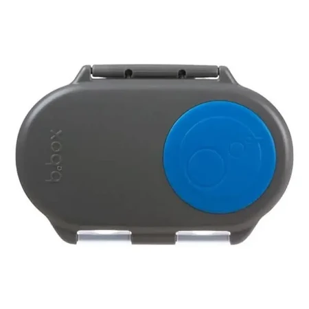 B.box, snackbox, контейнер для закусок, Blue Slate, 1 шт.: ціни та характеристики