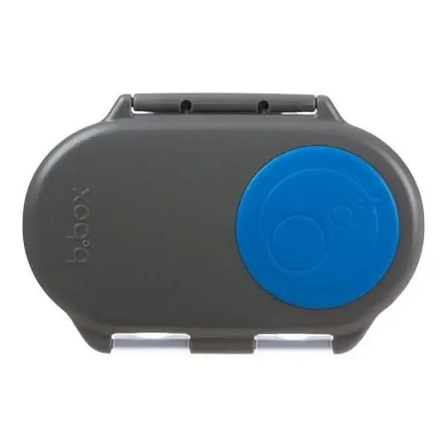 B.box, snackbox, контейнер для закусок, Blue Slate, 1 шт.: ціни та характеристики