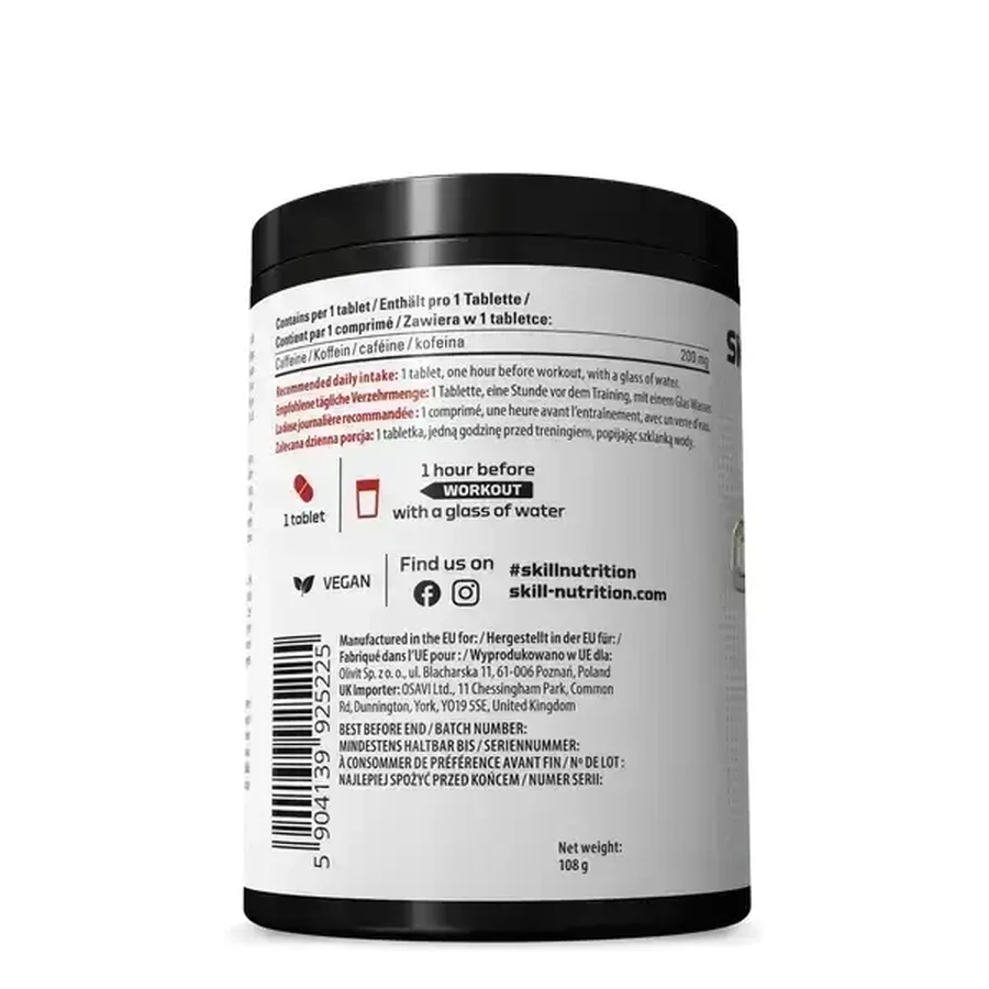 Skill Nutrition Caffeine 200 мг, таблетки, 240 шт.: ціни та характеристики