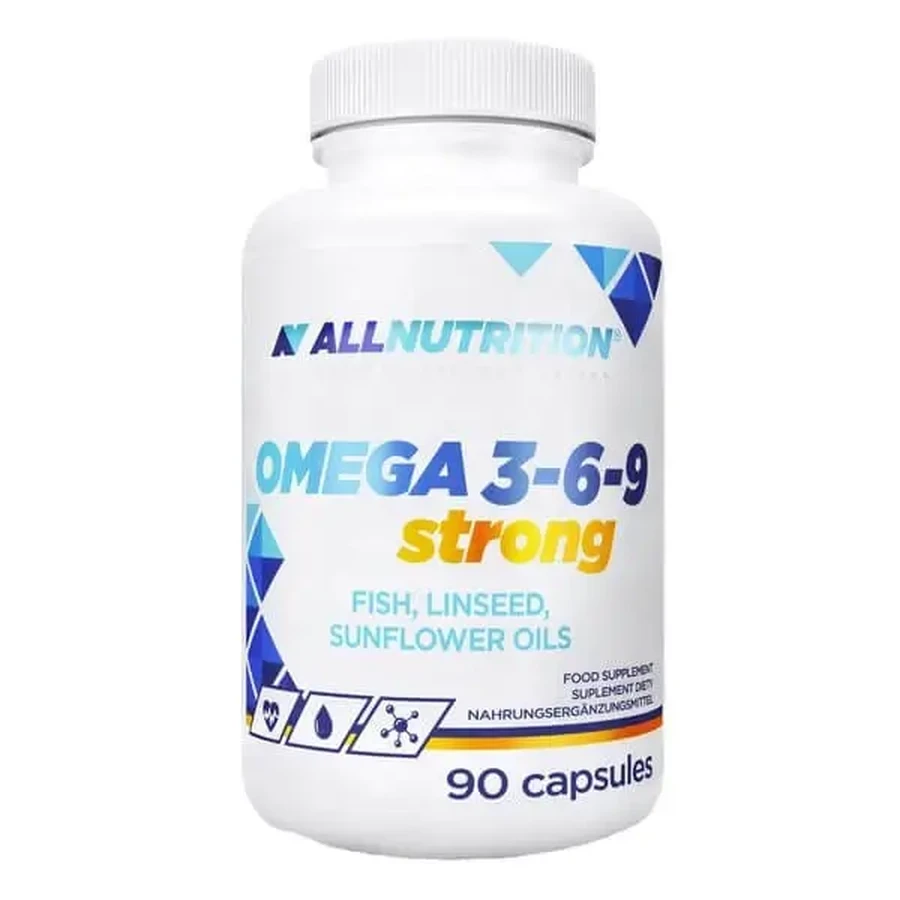 Набір 2 x Allnutrition Omega 3-6-9 Strong, капсули, 90 шт.: ціни та характеристики