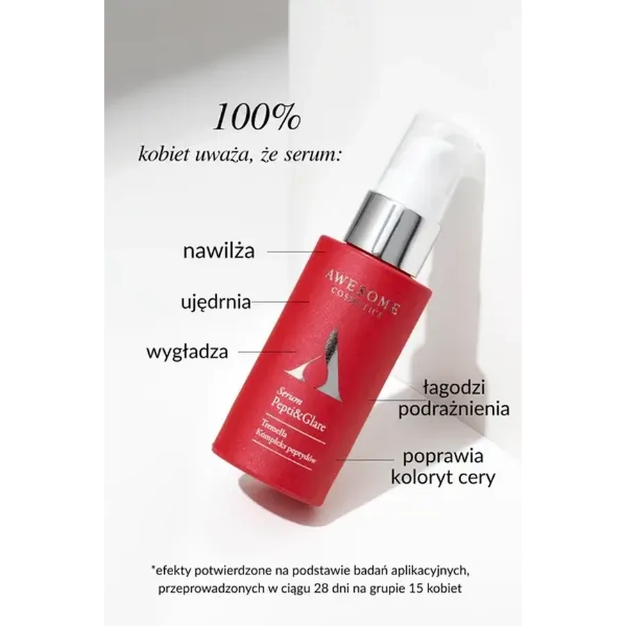 Awesome Cosmetics Pepti &amp; Glare, пептидная сыворотка для лица, 30 мл: цены и характеристики